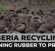 A start-up recycles rubber into profit in Nigeria