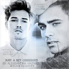 Christian ' Chris ' Ashford and Alexander ' Alec ' Sheldon from "Just A Bit  Obsessed (Straight Guys Book 2…