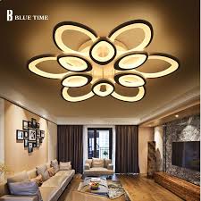 Led strip lights for walls, bed frame, desks, headboards and mirrors. Top Remote Control Living Room Bed Room Modern Led Ceiling Lights Luminarias Para Sala False Ceiling Living Room Living Room Ceiling Ceiling Design Living Room
