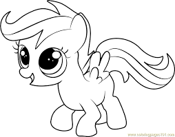 We will update and add new pony games daily. Scootaloo Coloring Page For Kids Free My Little Pony Friendship Is Magic Printable Coloring Pages Online For Kids Coloringpages101 Com Coloring Pages For Kids