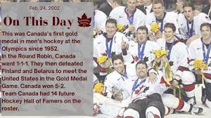 Team Canada won gold in men's hockey at ...