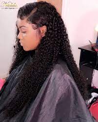 Long Beautiful Curly Hair Wig Made Used Nadula Brazilian Malaysian Indian Peruvian Curly Curly Hair Styles Naturally Hair Styles Loose Waves Hair