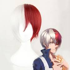 Anime mädchen mit weißen haaren. Jungen Oder Madchen Stilvolle Halbe Weisse Halfte Wein Rot Kurze Lockige Haare Perucken Mein Held Wissenschaft Cosplay Anime Perucke Gunstig Kaufen Preis Kostenloser Versand Echte Bewertungen Mit Fotos Joom