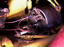 It has a single wire alternator instead of a generator/regulator. Massey Tractor Alternator Wiring Diagram Wiring Diagram Example