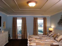 Cathedral ceiling, also known as a vaulted ceiling, is a high type of ceiling made of two sides that crown molding creates the ultimate look of a finishing touch that no other materials can create. How To Create A Faux Tiered Ceiling Hgtv