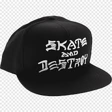 Thrasher Presents Skate And Destroy Skateboarding T Shirt Hiphop Hat Hat Sport Png Pngegg We hope you enjoy our growing collection of hd images to use as a background or home screen for your. thrasher presents skate and destroy