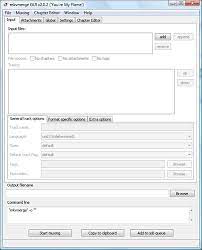 Starting the appimage will launch mkvtoolnix gui. Mkvmerge Gui Filehippo Kami