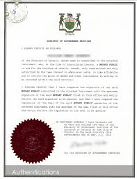 Image canadian notary clause : Notary Public Examples Canada