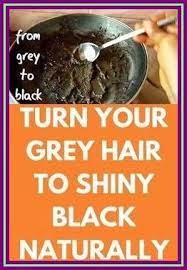 Add This To Coconut Oil It Will Make Your Gray Hair Black Again In 2021 Premature Grey Hair Grey Hair Remedies Natural Hair Styles