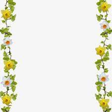 Frame Flowers And Ivy Frame Square Flowers Png And Vector With Transparent Background For Free Download Flower Frame Flower Border Pink Watercolor Flower