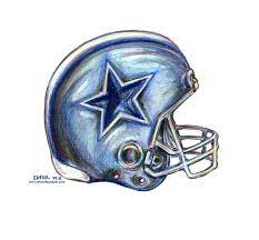 Dallas Cowboys Helmet By James Sayer In 2021 Cowboys Helmet Helmet Drawing Cowboy Artwork