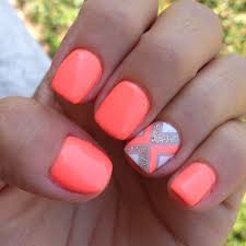 Are you planning to visit tropical destinations to catch a glimpse of those sea creatures, corals? 16 Coral Nail Designs Images Bright Neon Coral Orange Nail Art Design Coral Nails With Design And Coral Nail Art Designs Newdesignfile Com