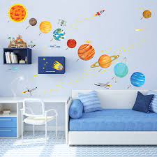 So get comfortable and check out the very best space bed sets we've found. 10 Space Themed Wall Decals For Curious Little Explorers