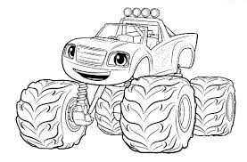 This connect the dot coloring page will help our little friends learn numbers in a fun way. Blaze And The Monster Machines Colouring Image