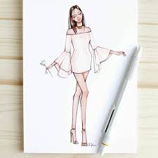 She S Back Illustration Fashion Design Fashion Design Drawings Fashion Design Sketches