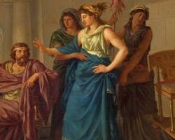 Image of Odyssey Book 2 classical art Telemachus Assembly Suitors