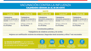 La primera dosis de la vacuna hepa se debe administrar entre los 12 y los 23 meses de edad. Calendario Vacunacion Influenza 2021 Salud Responde