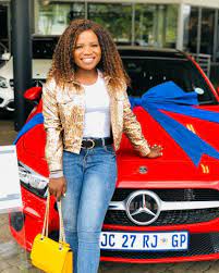 Makhadzi's fans will agree that the venda queen loves posing with random cars in her in her usual manner of posing with beautiful cars, makhadzi uploaded a picture of herself standing in front of a. Makhadzi Buys Herself A New Hot Mercedes Benz Pictures
