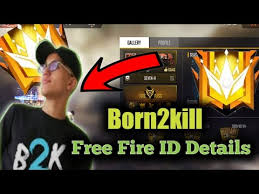 Free fire nickname 2020 has changed such as the limit of 20 characters when specializing the game's name to the character and restricting many matching characters. Born2kill Free Fire Id Details Details Of B2k Sbsgaming Garena Free Fire Battleground Youtube