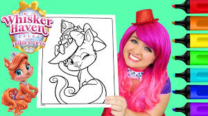 Get hold of these coloring sheets that are full of pictures and involve your kid in painting them. Coloring Whisker Haven Treasure Coloring Book Page Colored Markers Prismacolor Kimmi The Clown Youtube