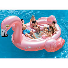 Intex Flamingo Party Inflatable Island Ride On Swimming Pool Float 73 Inches Flamingo Pool Float Swimming Pool Floats Inflatable Pool Floats