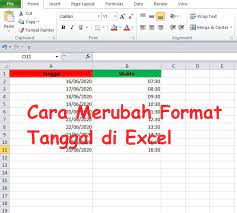 Iyalah suatu metode penyusunan strategi perusahaan ataupun organisasi yang bersifat satu unit. Cara Merubah Format Tanggal Dan Waktu Di Excel