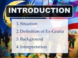 Key payment methods in malaysia. Ex Gratia In Malaysia