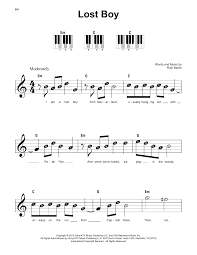 Upload your own music files. Lost Boy Sheet Music Ruth B Super Easy Piano