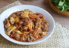 Seblak Daging Atau Oseng Mercon Resep Masakan Masakan Indonesia Makanan Dan Minuman