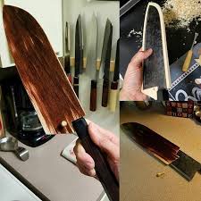 Custom Homemade Saya For Takeda Gyuto Handmade Custommade Woodworking Knifeknut Com Imagens Cutelaria Facas