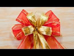 5 Gift Bow Video Tutorials Tie A Perfect Bow Gift Canyon Christmas Bows How To Make Bows Holiday Bows