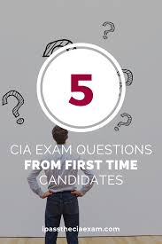 Cia Exam Exam Study Tips Exam Career Exploration