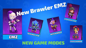This list ranks brawlers from brawl stars in tiers based on how useful each brawler is in the game. Brawl Stars New Brawler Emz 5 New Skins New Game Modes Youtube