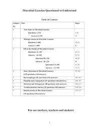 Learn math tutorials 502353 views. Pdf Microbial Genetics Questioned To Understand