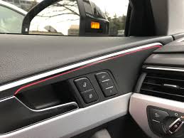 What S The Deal With The Red Accent Lighting On The Doors 2018 A4 Audi