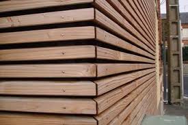 Clin Claire Voie En Douglas Wood Architecture Facade Architecture Wood