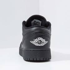 Air Jordan 1 Low Black White Jordan Air Jordan 1 Low Bg Black White Black Zapatos Tenis