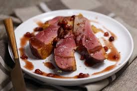 Magret De Canard Aux Airelles Epicetout La Cuisine De Dany Magret De Canard Sauce Aux Airelles Recette Magret De Canard