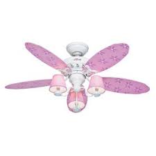 This flush mount ceiling fan without light gives you soothing relieve in both hot and cold weather. Shop Hunter Dreamland 44 In White And Pink Kids Downrod Or Flush Mount Ceiling Fan With Light Kit At Lowe Girls Ceiling Fan Ceiling Fan With Light Ceiling Fan
