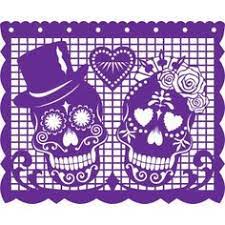 Silhouette Design Store View Design 57436 Papel Picado Amor Eterno Papel Picado Mexican Art Mexican Folk Art