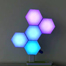 These nanoleaf octagon light panels will instantly breathe life and color into any part of your home. Nano Leaf Lights Wall Stitch Rgb Bluetooth App Control Honeycomb Quantum Light Diy Assembly Hexagon Light Nanoleaf Light Panels Led Night Lights Aliexpress