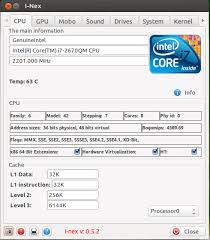 I Nex An App That Displays The Hardware Information App Linux Mint Kodi Builds