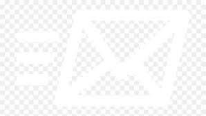 Flat rounded square white on black. Email Icon Black And White Png Transparent Png Vhv