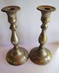 2.6 out of 5 stars 2. Vintage Pair Of Solid Brass Candlesticks Made In By Muzettaswaltz 24 00 India Home Decor Brass Candlesticks Candlesticks