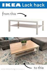 Ikea Lack Farmhouse Coffee Table Hack Ikea Lack Coffee Table Coffee Table Hacks Lack Coffee Table