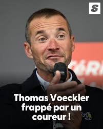 Thomas Voeckler frappé par un coureur ! 😲 https://l.sports.fr/cDO