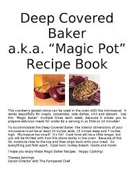 2011 Baker Cookbook Download As Word Doc Doc Pdf File Pdf Text File Pampered Chef Recipes Pampered Chef Stoneware Pampered Chef Deep Covered Baker