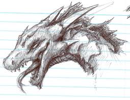 Repin Image How To Draw Dragon Heads Step On Pinterest Dragon Drawing Dragon Head Dragon Sketch