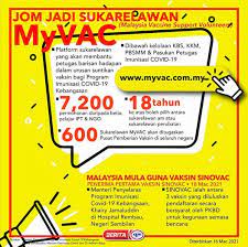 Panduan cara daftar cpns 2021 lulusan sma smk d3 s1, link pendaftaran cpns 2021. Ayuh Jadi Sukarelawan Myvac Laman Web Mkn