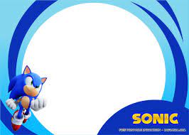 If sonic was real, his top speed would be 768 mph, which is the speed of sound. Free Printable Sonic The Hedgehog Birthday Party Kits Template Free Printable Birthday Invitation Templates Bagvania